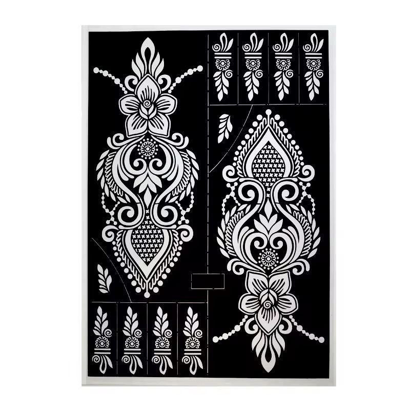 Tatouage Henné Autocollant Waterproof – Effet Professionnel Instantané
