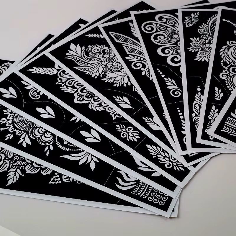 Tatouage Henné Autocollant Waterproof – Effet Professionnel Instantané