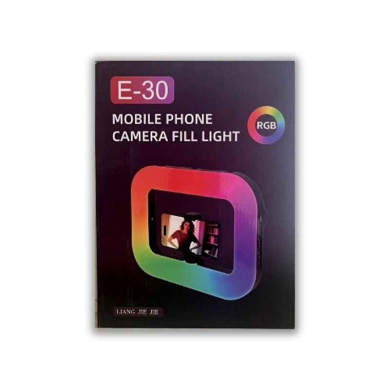 💡 Ring Light LED E-30 RGB
